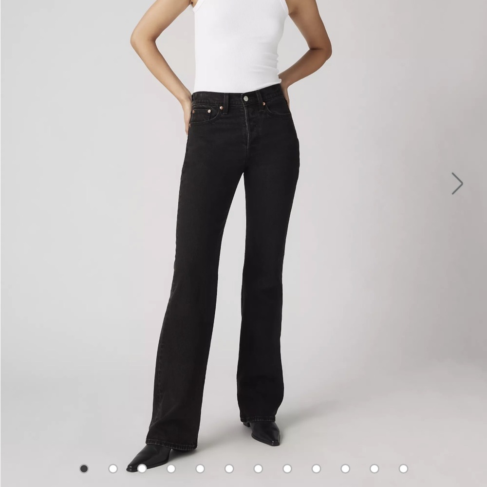 Levi's Black bootcut Women's Jeans